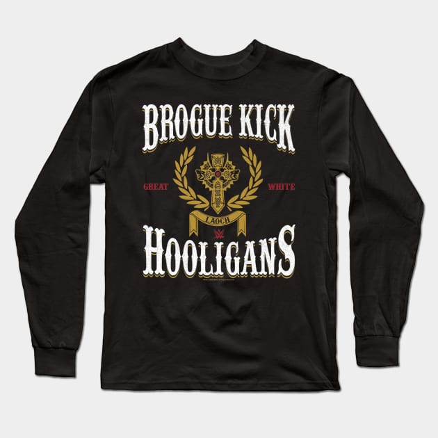 Sheamus Brogue Kick Great White Hooligans Loach Long Sleeve T-Shirt by Holman